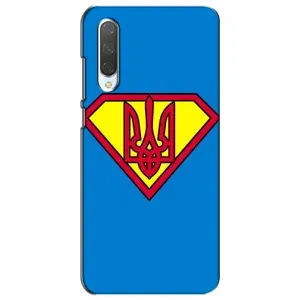 Чохол з картинкою (Патріотичний ГЕРБ) на Xiaomi Mi CC9e (Герб - супер герой)