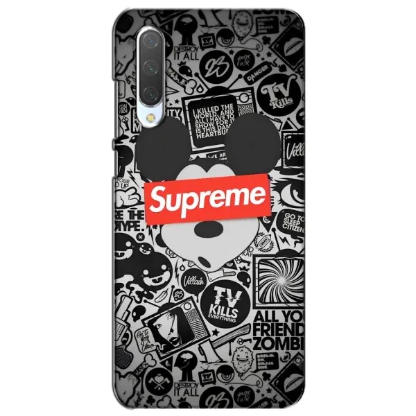 Чехол с рисунком «Supreme Маус» для Xiaomi Mi CC9e Чехол с рисунком «Supreme Маус» для Xiaomi Mi CC9e