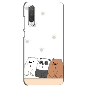 Чехлы с изображением разных животных для Xiaomi Mi CC9e (Удивленные медвеженки)