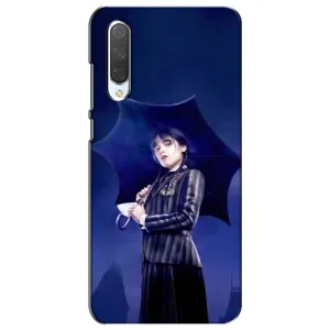 Чохол з картинкою Венсдей на Xiaomi Mi CC9e (Венсдей з парасолькою)