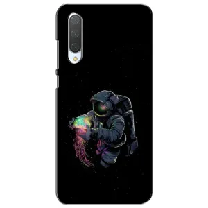 Силиконовый Чехол с принтом "Космонавты" на Xiaomi Mi CC9e (В руках земля)