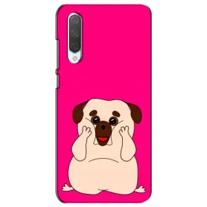 Чехол (ТПУ) Милые собачки для Xiaomi Mi CC9e (Веселый Мопсик)