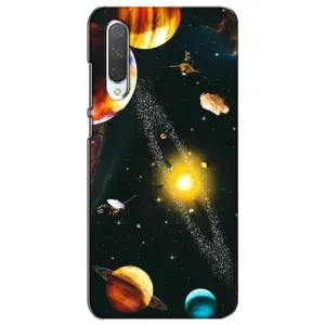 Чехол (ТПУ) с планетами на Xiaomi Mi CC9e (Вид с космоса)