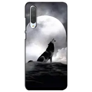 Чехол с Волком на Xiaomi Mi CC9e (Волк и луна)