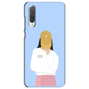 Силиконовый Чехол на Xiaomi Mi CC9e с картинкой Стильных Девушек (Желтая кепка)