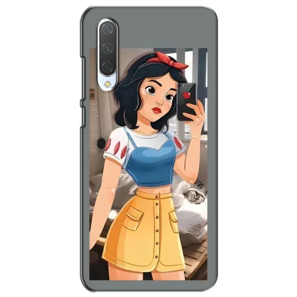 Чехол с рисунком «Белоснежка с телефоном» для Xiaomi Mi CC9e