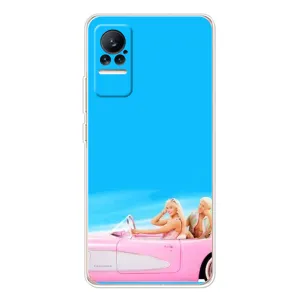 Силиконовый Чехол Барби Фильм на Xiaomi Civi 1S (Барби и Кен)