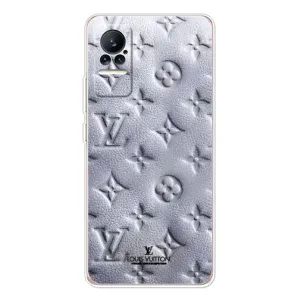 Текстурный Чехол Louis Vuitton для Сиви 1С (Белый ЛВ)