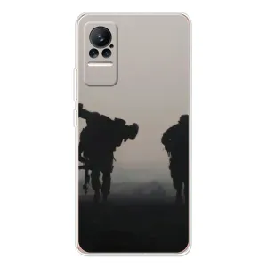 Чехлы на военную тематику для Xiaomi Civi 1S (Бой солдат)