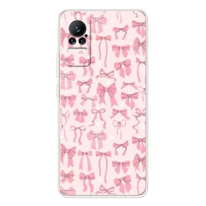 Чохол банти для Xiaomi Civi 1S (Фон бантики)