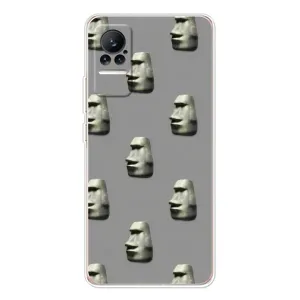 Бампер з принтом Меми для Xiaomi Civi 1S (Кам'яна особа)