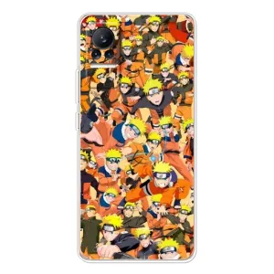 Чехлы с принтом Наруто на Xiaomi Civi 1S (Коллаж Наруто)