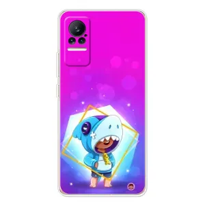 Чохол Бравл Старс для Xiaomi Civi 1S (Леон у костюмі Акули)
