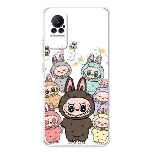 Чехол с принтом Лабубу для Xiaomi Civi 1S (Маленькие Лабубу)
