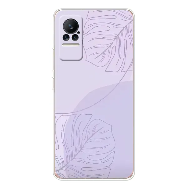 Чехол с рисунком «Монстера фиолетовая» для Xiaomi Civi 1S Чехол с рисунком «Монстера фиолетовая» для Xiaomi Civi 1S
