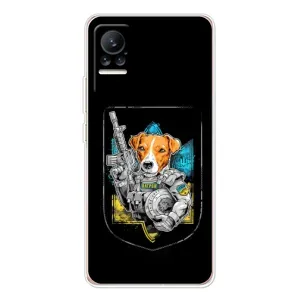 Чехол с принтом для Xiaomi Civi 1S (Патрон Воин)