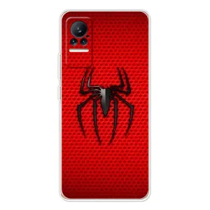 Чехол Супергерой Человека Паука на Xiaomi Civi 1S (Паук марвел)
