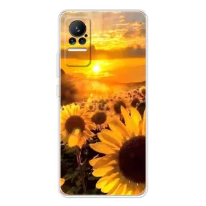 Чохол з Квітами для Xiaomi Civi 1S (поле соняшників)
