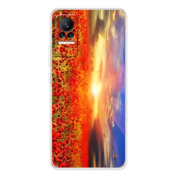 Чехол с рисунком «Поле тюльпанов» для Xiaomi Civi 1S Чехол с рисунком «Поле тюльпанов» для Xiaomi Civi 1S