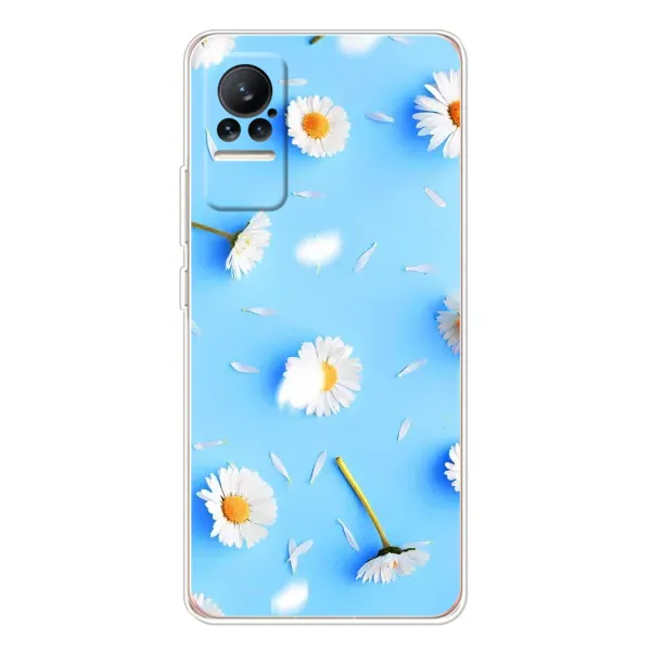Чехол с рисунком «ромашки на голубом» для Xiaomi Civi 1S