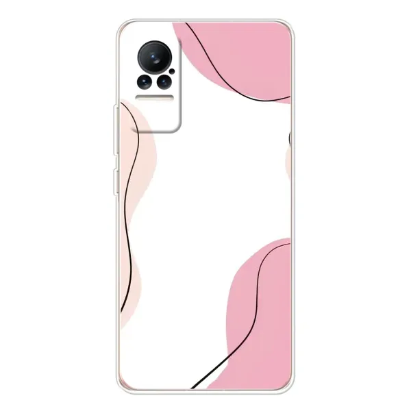 Чехол с рисунком «Розовый фон» для Xiaomi Civi 1S Чехол с рисунком «Розовый фон» для Xiaomi Civi 1S