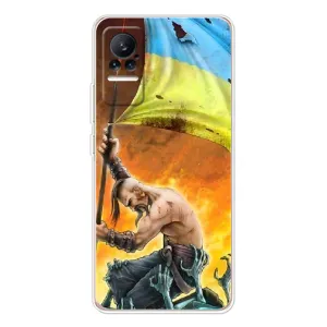 Чехол с картинкой (Патриотический КОЗАК) на Xiaomi Civi 1S (Сильный Козак)