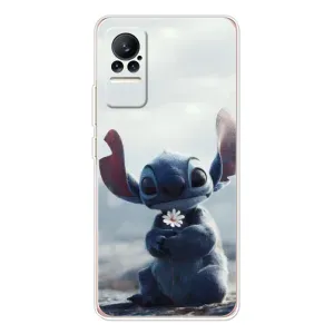Чехол с рисунком Стич для Xiaomi Civi 1S (Стич с цветочком)