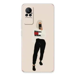 Силіконовый Чохол на Xiaomi Civi 1S з картинкой Модных девушек (Стильна)