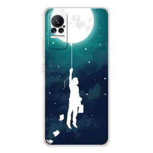 Чехол (ТПУ) с планетами на Xiaomi Civi 1S (To The moon)