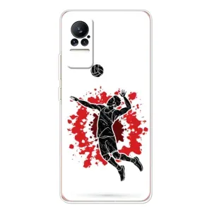 Чохли з прінтом Спортивна тематика для Xiaomi Civi 1S (Волейболіст)