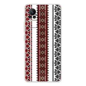 Силиконовый Чехол на Xiaomi Civi 1S с картинкой Вышиванки (Вышиваночки)