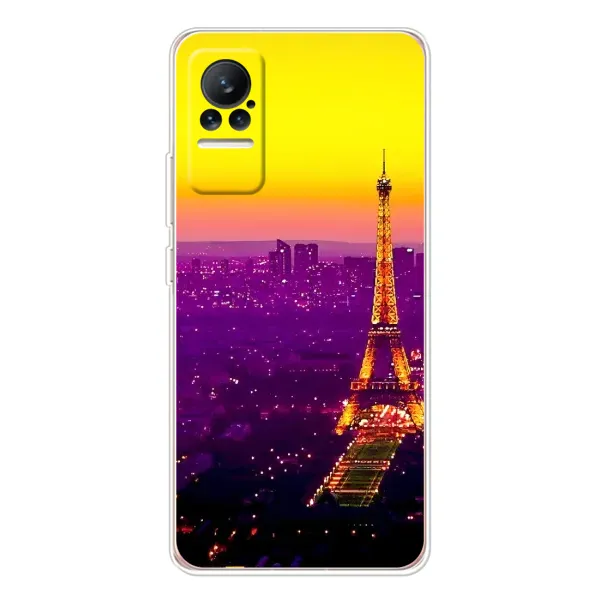Чехол с рисунком «Яркая башня» для Xiaomi Civi 1S Чехол с рисунком «Яркая башня» для Xiaomi Civi 1S