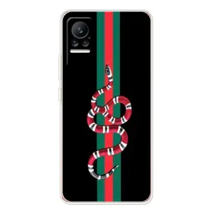 Чехлы Бренд GUCCI для Xiaomi Civi 1S (Змей Гуччи)