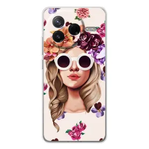 Чехол с картинкой Модные Девчонки Xiaomi Civi 4Pro (Девушка в очках)