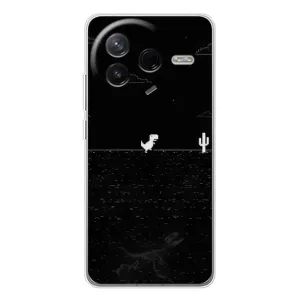 Чехол с рисунком «Динозаврик» для Xiaomi Civi 4Pro