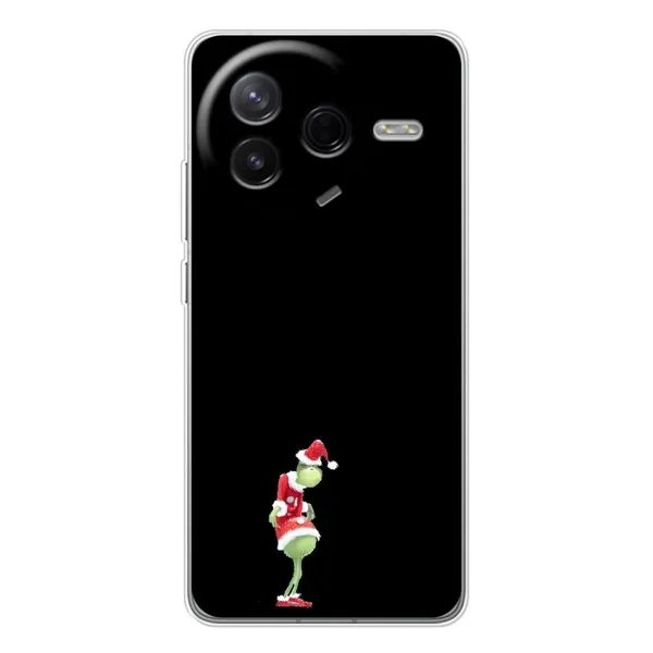 Чехол с рисунком «Гринч на чорном» для Xiaomi Civi 4Pro Чехол с рисунком «Гринч на чорном» для Xiaomi Civi 4Pro