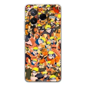 Чохли з принтом НАРУТО на Xiaomi Civi 4Pro (Коллаж Наруто)