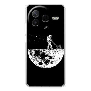 Силіконовый Чохол з принтом "Космонавти" на Xiaomi Civi 4Pro