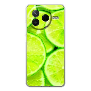 Чехол с изображением вкусной еды для Xiaomi Civi 4Pro (Лайм)