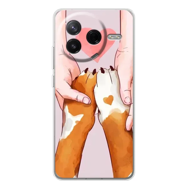 Чехол с рисунком «Любовь к собакам» для Xiaomi Civi 4Pro Чехол с рисунком «Любовь к собакам» для Xiaomi Civi 4Pro