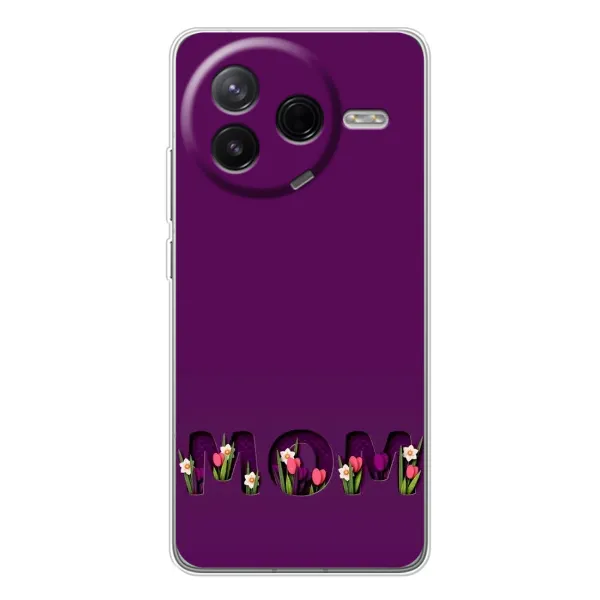 Чехол с рисунком «Мама с цветами» для Xiaomi Civi 4Pro Чехол с рисунком «Мама с цветами» для Xiaomi Civi 4Pro