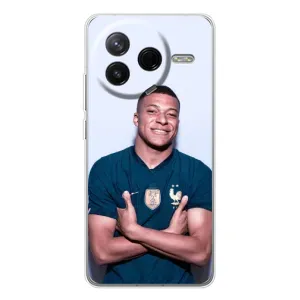 Чехол (TPU) с Футболистом на Xiaomi Civi 4Pro (Мбаппешичка)