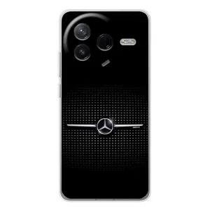 Силиконовый бампер с картинкой машины на Xiaomi Civi 4Pro (Mercedes)