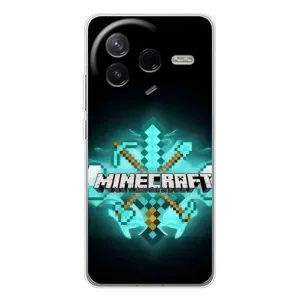 Чехол майнкрафт для Xiaomi Civi 4Pro (MineCraft 2)