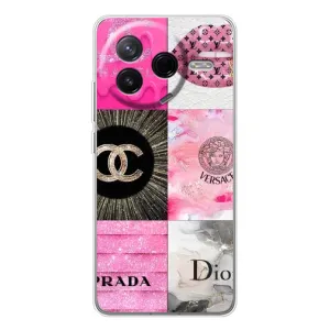 Чехол (Dior, Prada, YSL, Chanel) для Xiaomi Civi 4Pro (Модница)