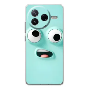 Чохли (ТПУ) (смішні стікери) для Xiaomi Civi 4Pro (Кумедне м'ятне обличчя)