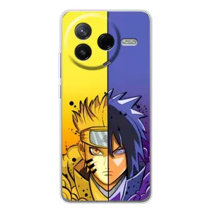 Купить Чохли на телефон з принтом Anime для Xiaomi Civi 4Pro (Naruto Vs Sasuke)