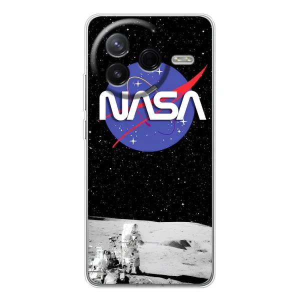 Чехол с рисунком «Nasa на луне» для Xiaomi Civi 4Pro Чехол с рисунком «Nasa на луне» для Xiaomi Civi 4Pro