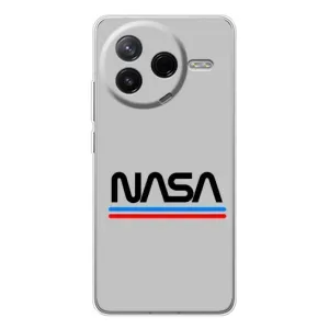 Силиконовый бампер с принтом "Наса" на Xiaomi Civi 4Pro (Наса)