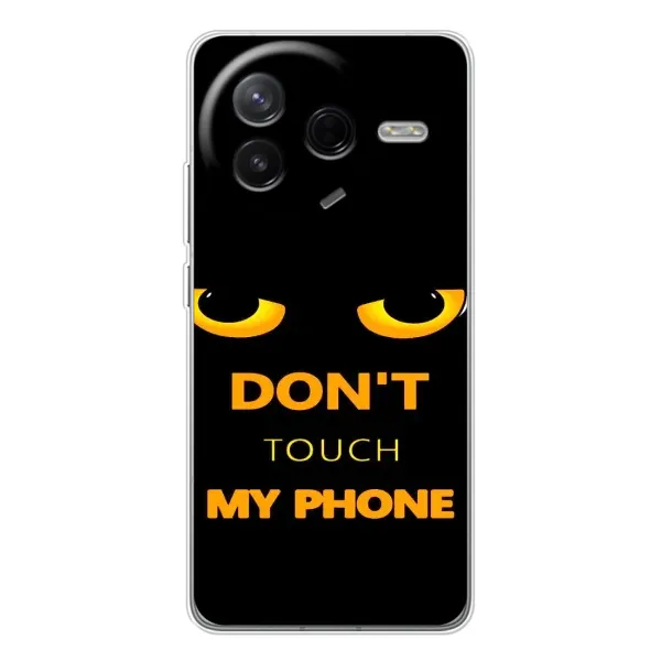 Чехол с рисунком «Не трогай мой телефон» для Xiaomi Civi 4Pro Чехол с рисунком «Не трогай мой телефон» для Xiaomi Civi 4Pro